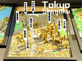【城市肌理画】【东京微缩模型】新海诚 系列电影 圣地巡礼