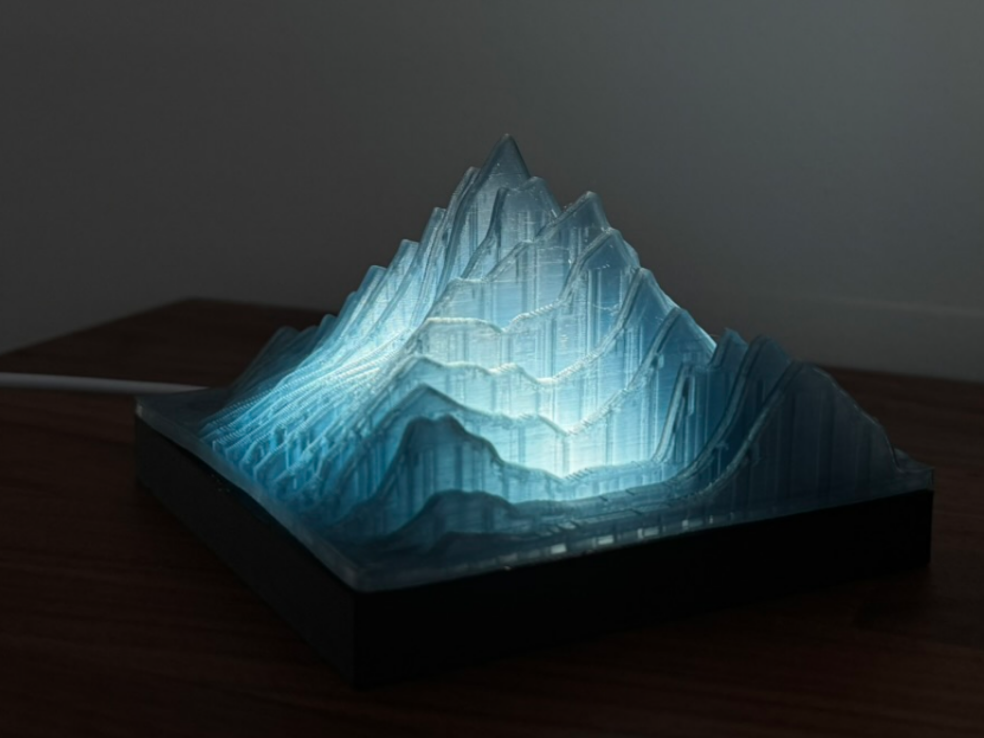 Mountain Lamp Kit Desk Light