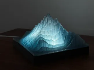 Mountain Lamp Kit Desk Light