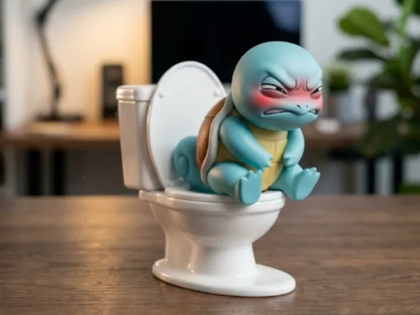 Squirtle in Bagno: Momento Difficile!