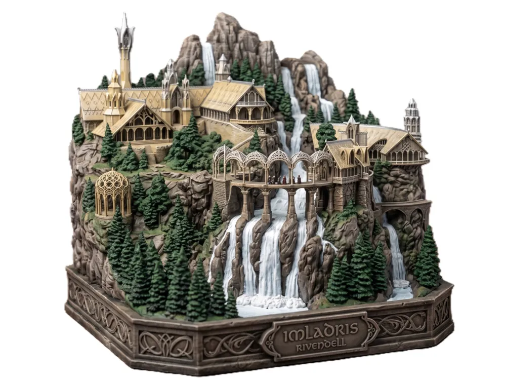 Figura decorativa: Rivendell – Realm of Lord Elrond. Referencia del modelo original.