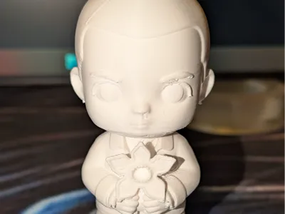 Eleven (Stranger Things) – High Detail Chibi