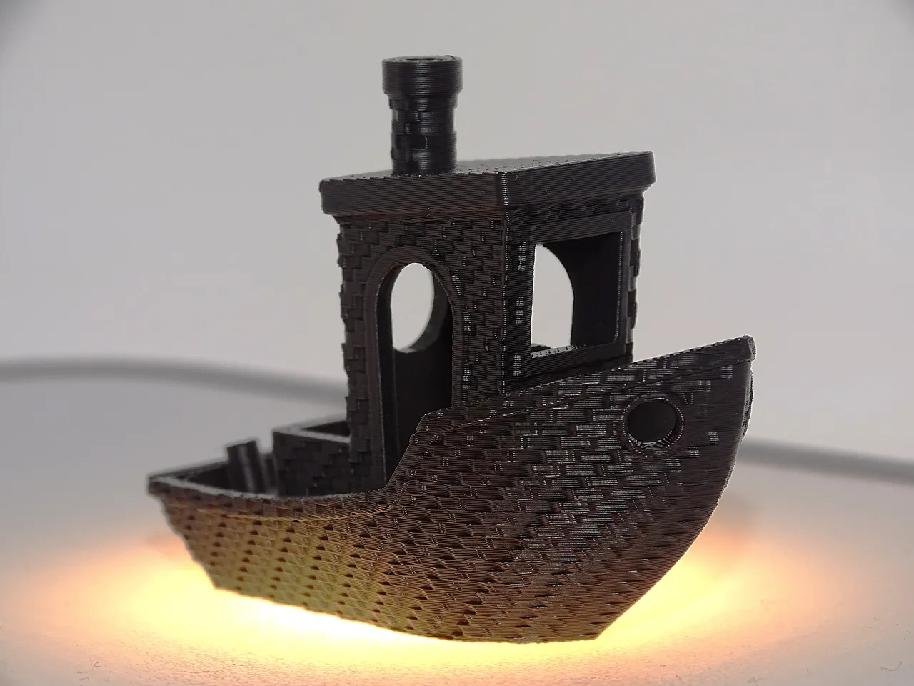 Carbon Fiber 3DBenchy view 2