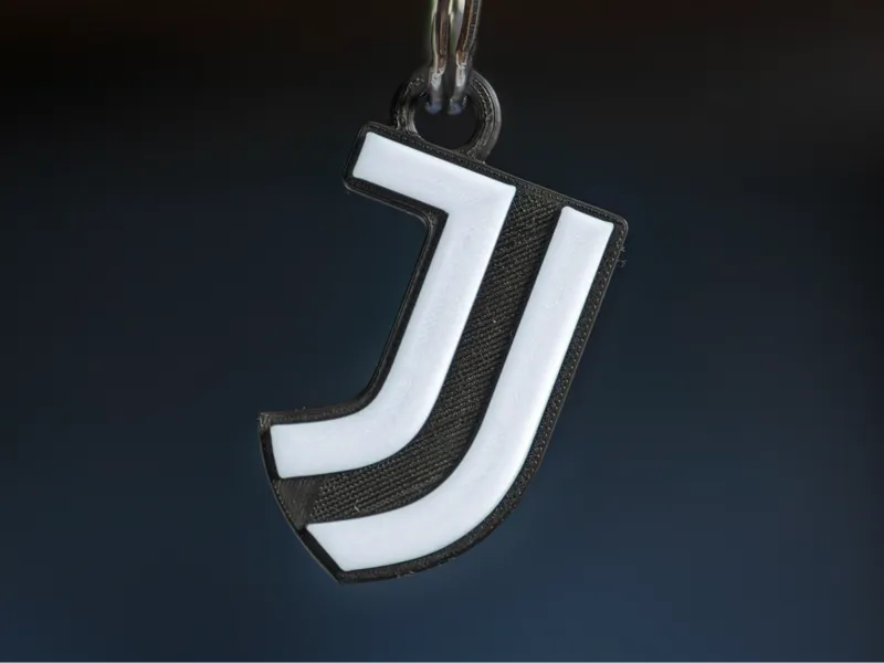 Juventus FC Logo Keyring