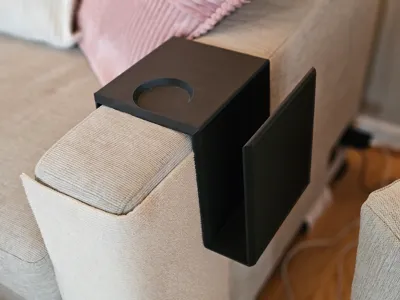 Couch Arm | Table + Laptop/Book Slot