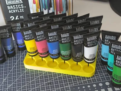 Liquitex Basics - Acrylic Paint Stand 24 pcs kit