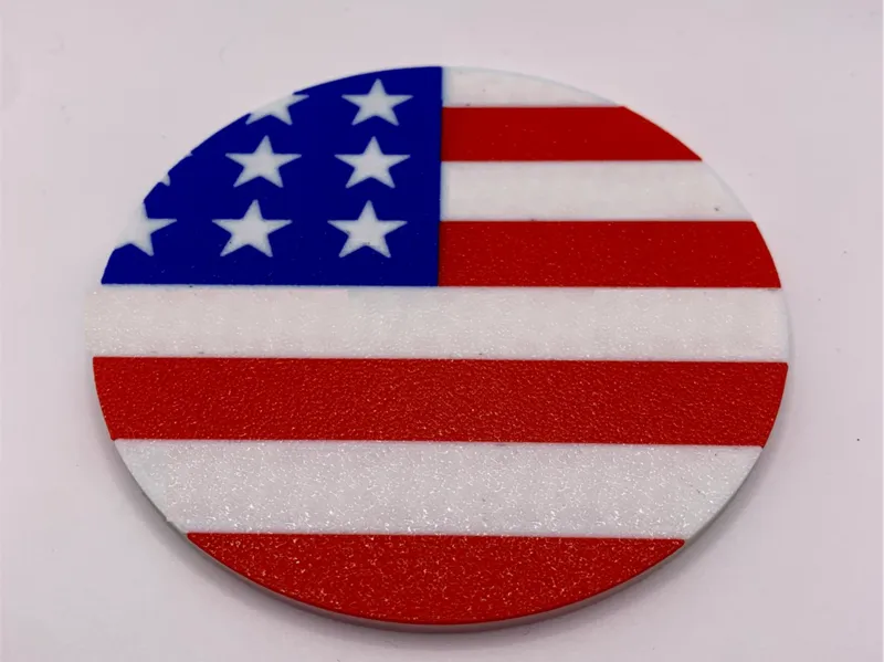 US Flag Coaster