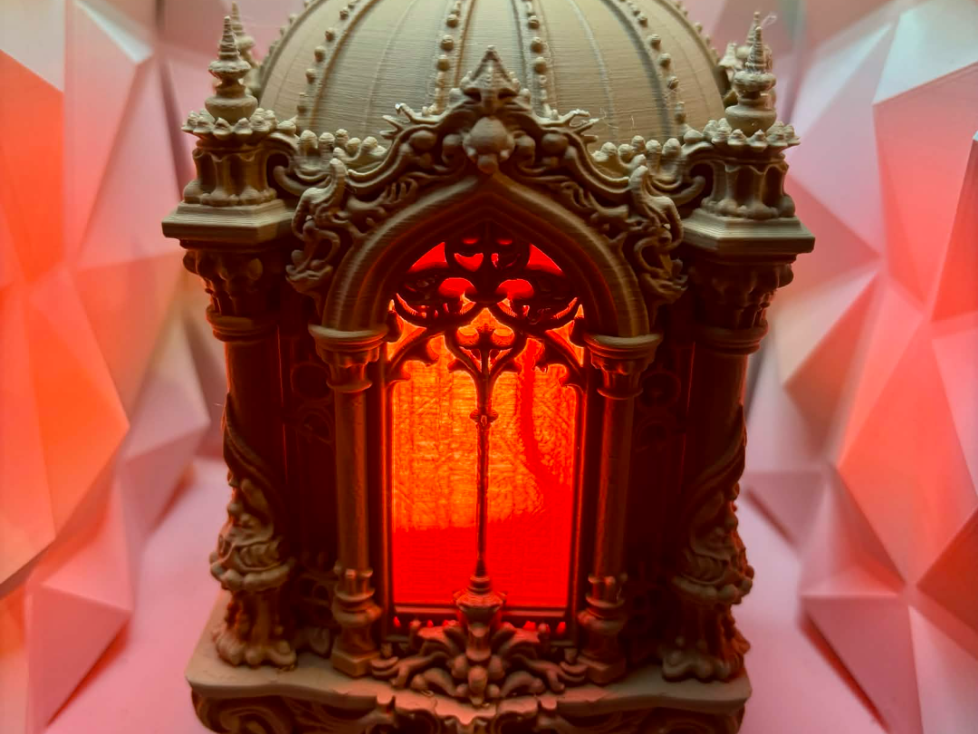 Cathedral Ember Lamp