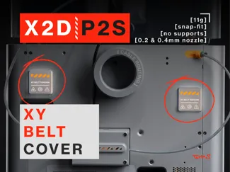 [ SYSTEM: X2D / P2S XY BELT COVER ]