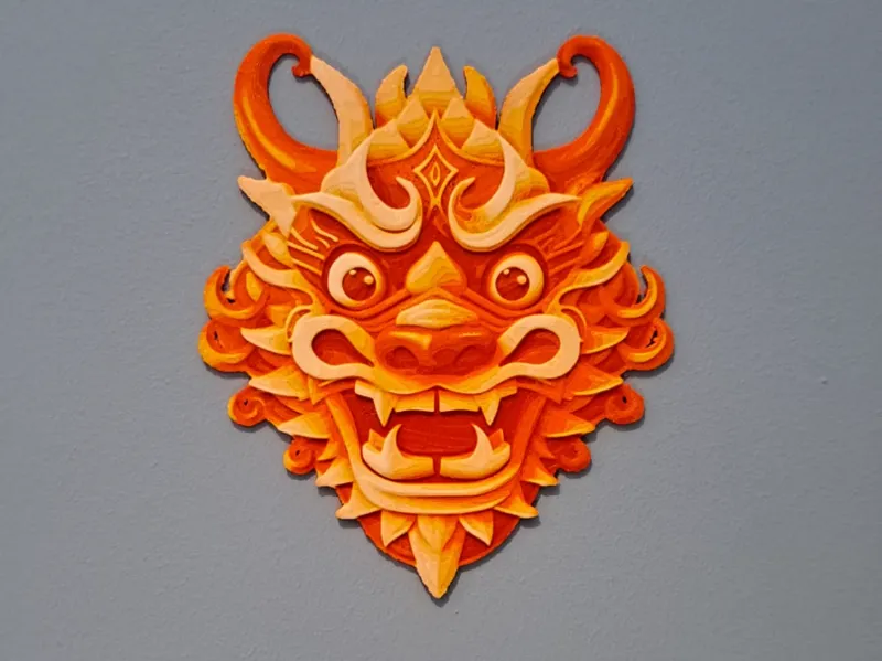 hue forge dragon face