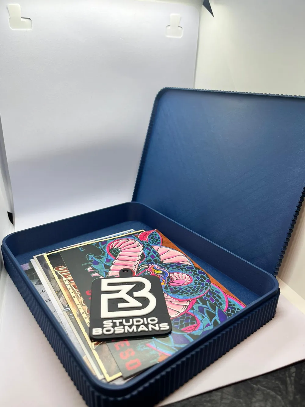 Ribbed Modular Storage Box Set with lid - Free 3D Print Model - MakerWorld