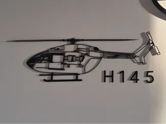 H145 wallart