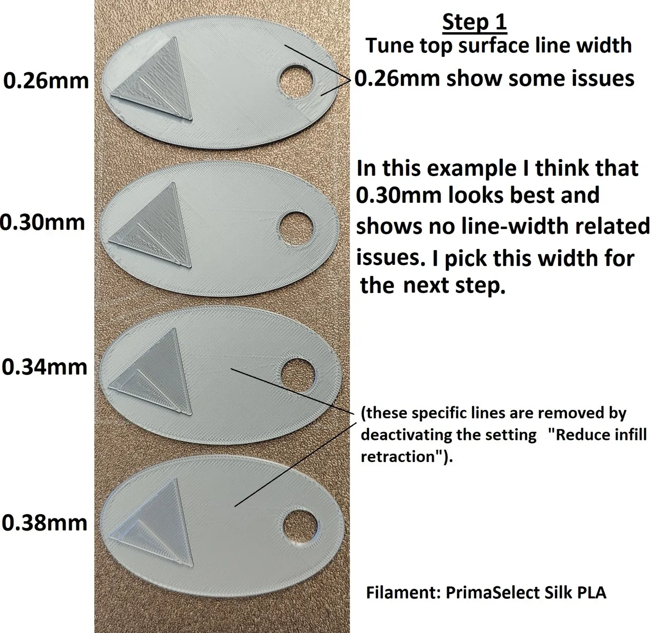 Advanced top surface guide - understand & improve view 3