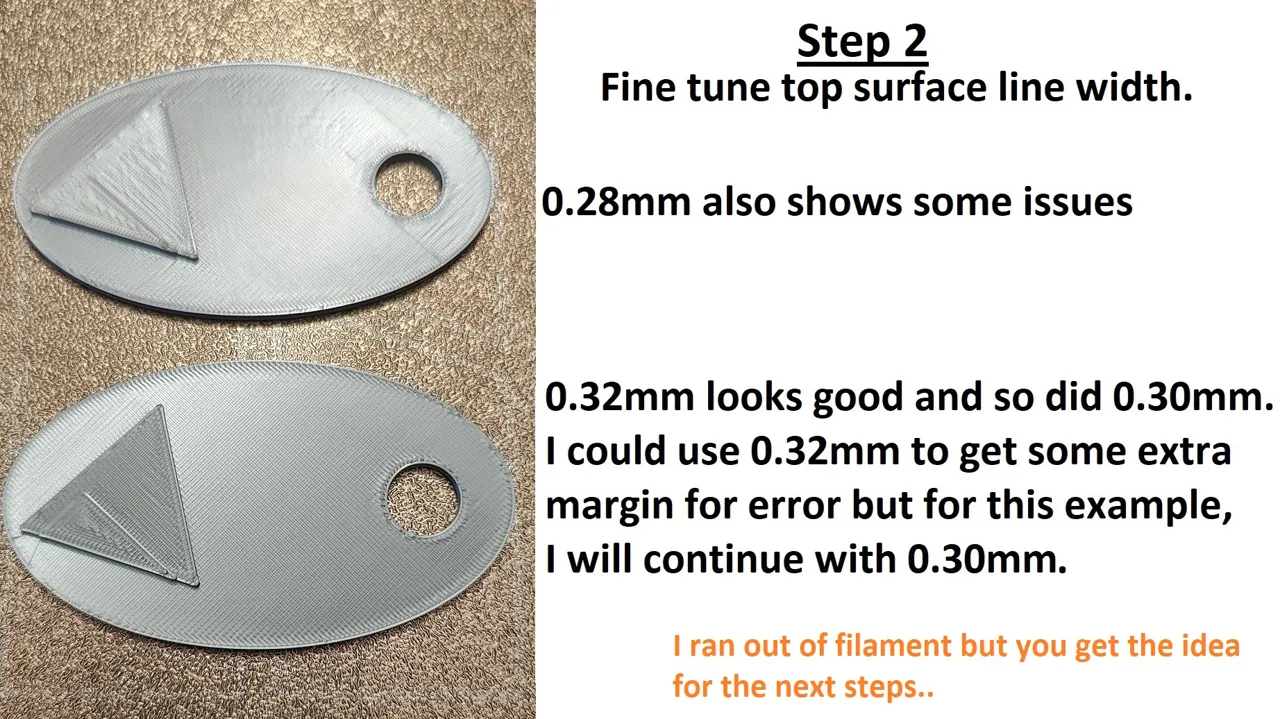 Advanced top surface guide - understand & improve view 4