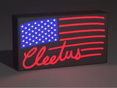 Cleetus' American Flag