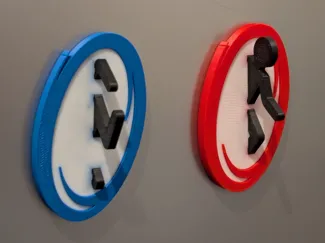 Portal Fridge Magnets for 10x2mm (Remix)