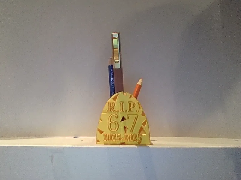 Death Of 67 Pencil Holder