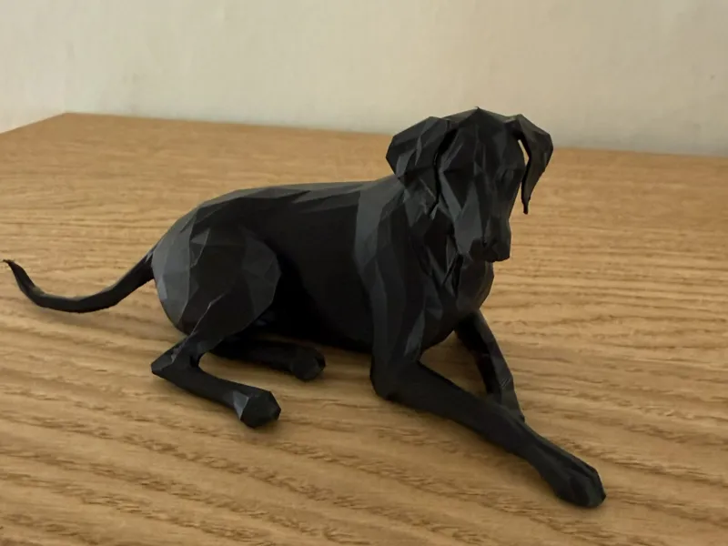 Rhodesian Ridgeback lowpoly