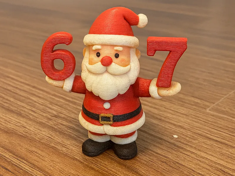 6-7 Santa Figure