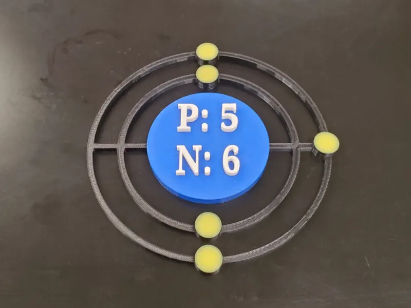 Boron Bohr Model