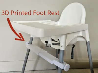 Baby High Chair FOOT STAND (Ikea Antilop)