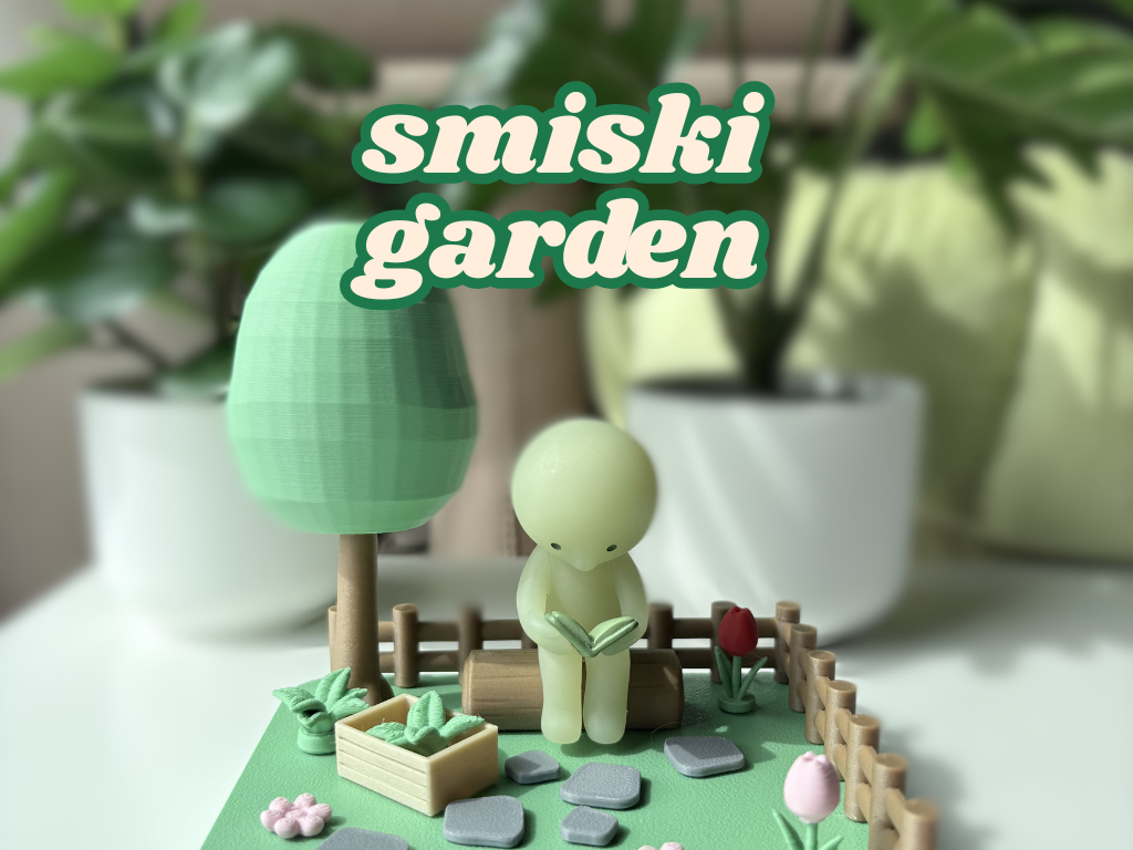 Smiski Garden Display