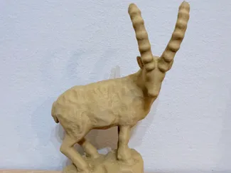 Statuetta stambecco