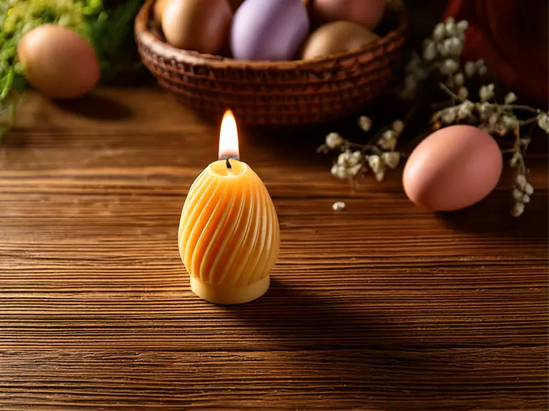 Mold for Easter Egg Candle