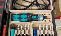Bac Gridfinity pour clé à cliquet Wera Zyklop Pocket — photo 3
