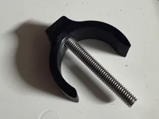 M6 bolt as Lynch pin on 32mm tube (customisable)