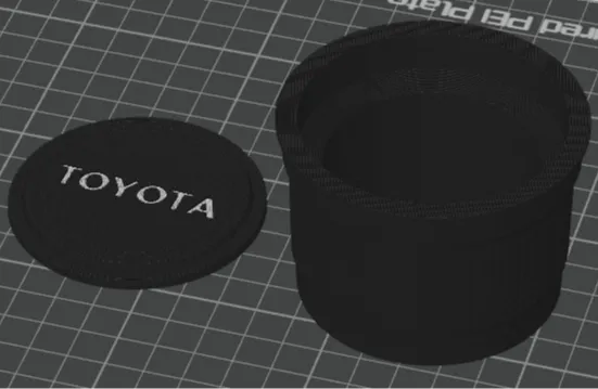 Toyota Liteace Hubcap