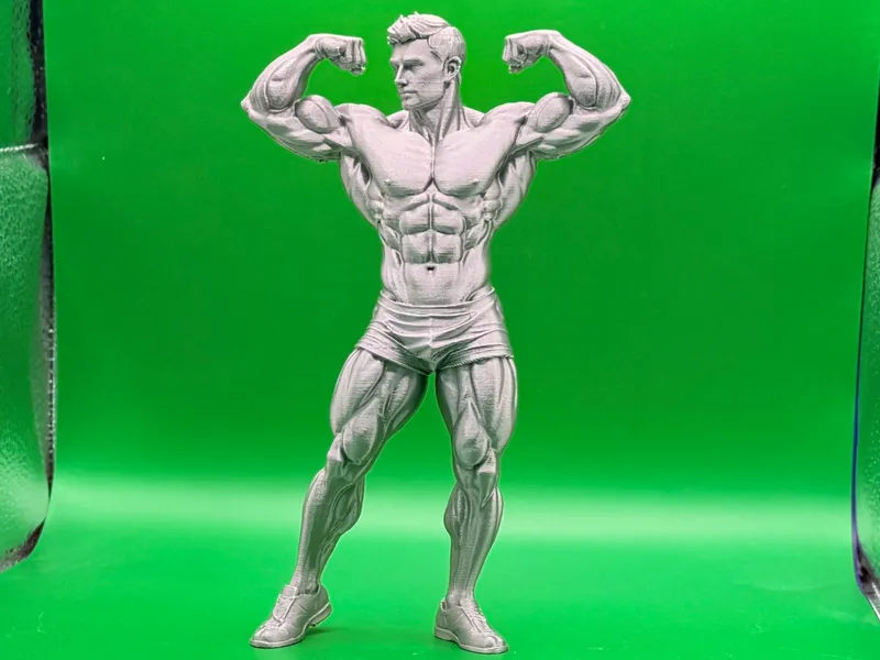 Bodybuilding - Front Double Biceps