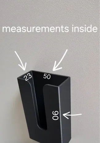 Remote control wall mount