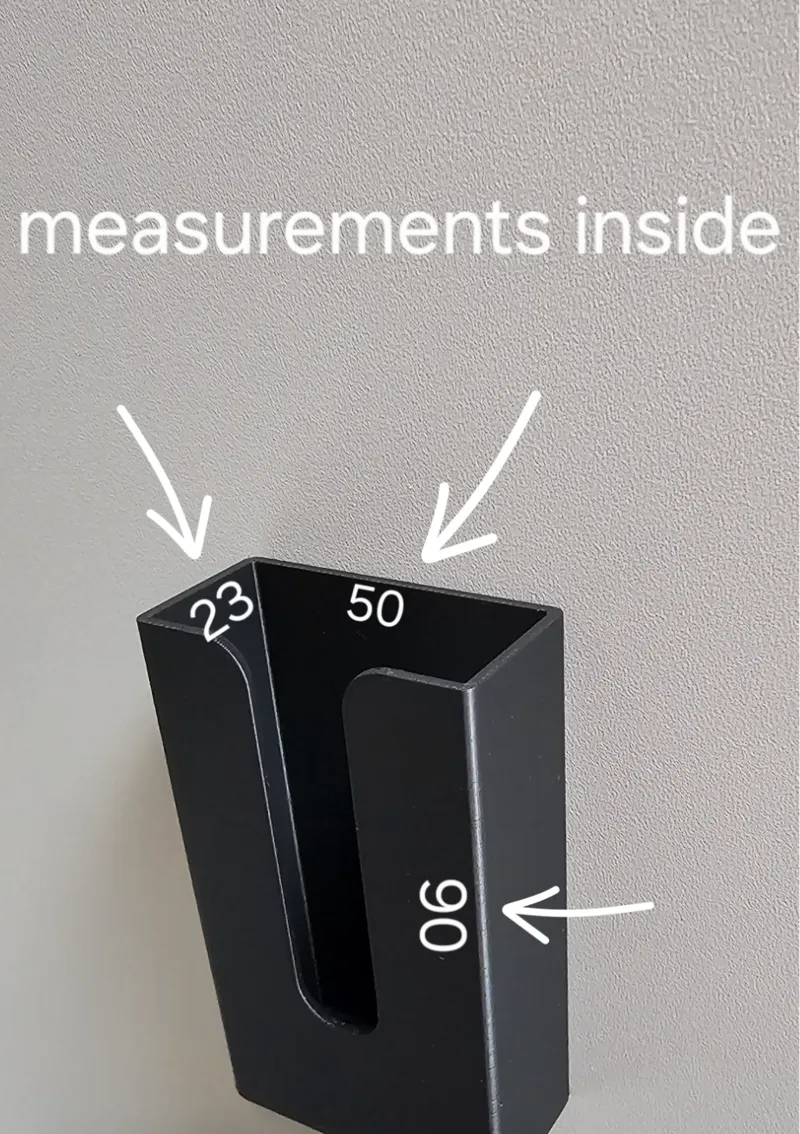 Remote control wall mount
