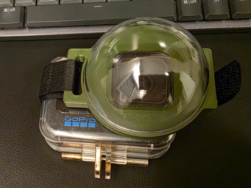 GoPro Dome Port Housing – Over-Under Shot Dome 