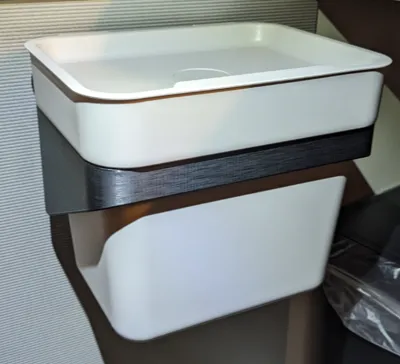 IKEA Hallbar bin holder