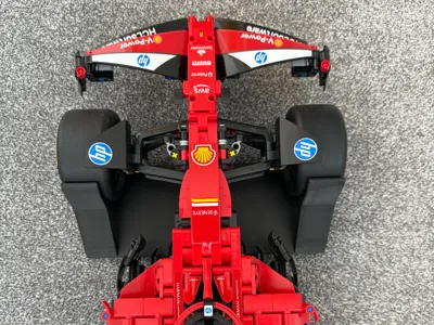 LEGOs Technic F1 Wall Mount