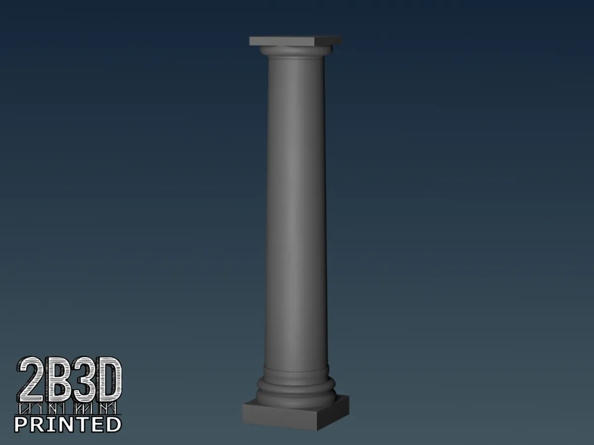 Romen Column Roman column for 1/100 scale models - Free 3D Print Model - MakerWorld