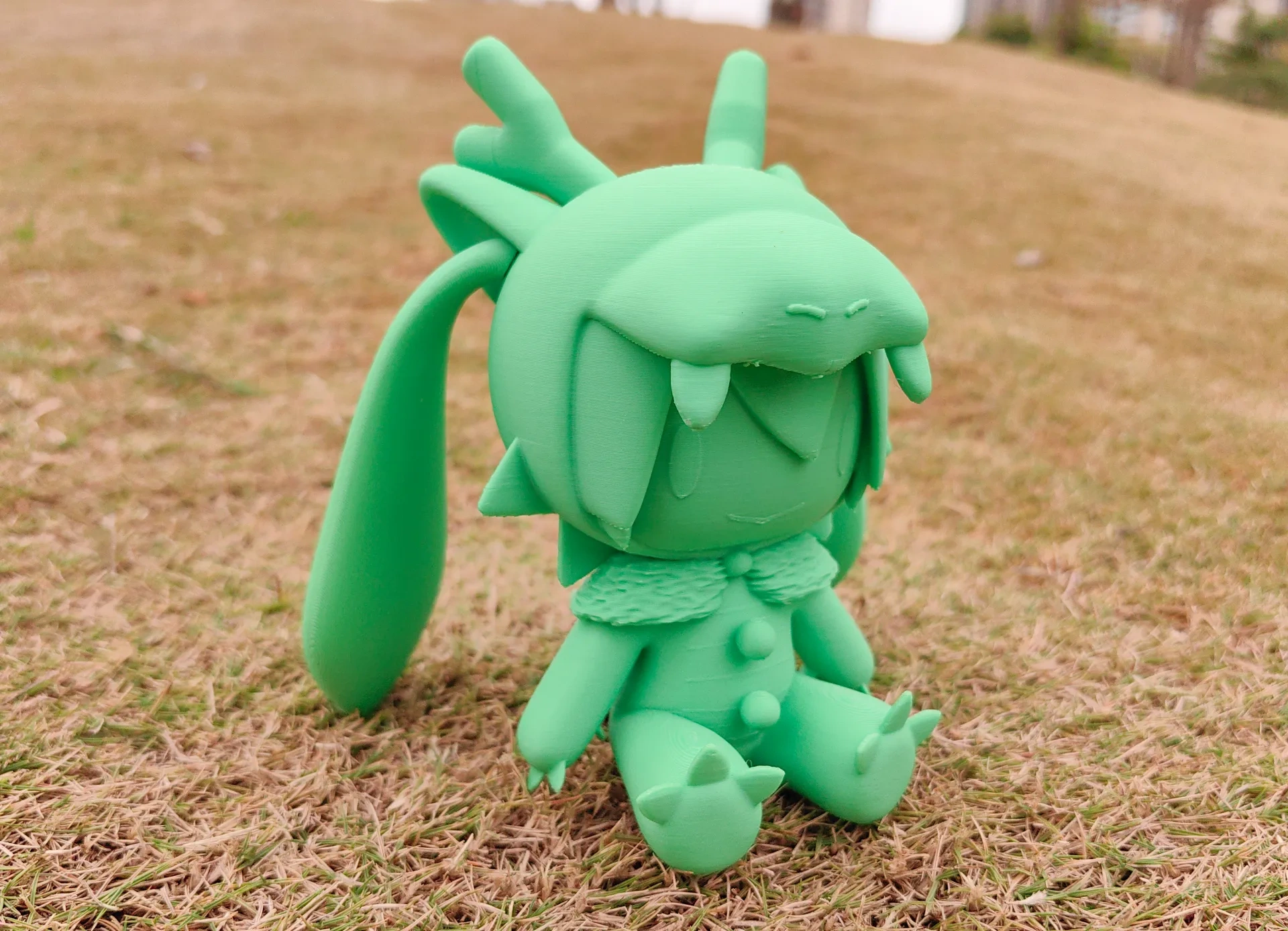 Miniatura 3 do modelo 3D 初音未来fufu 龙年 生肖系列
