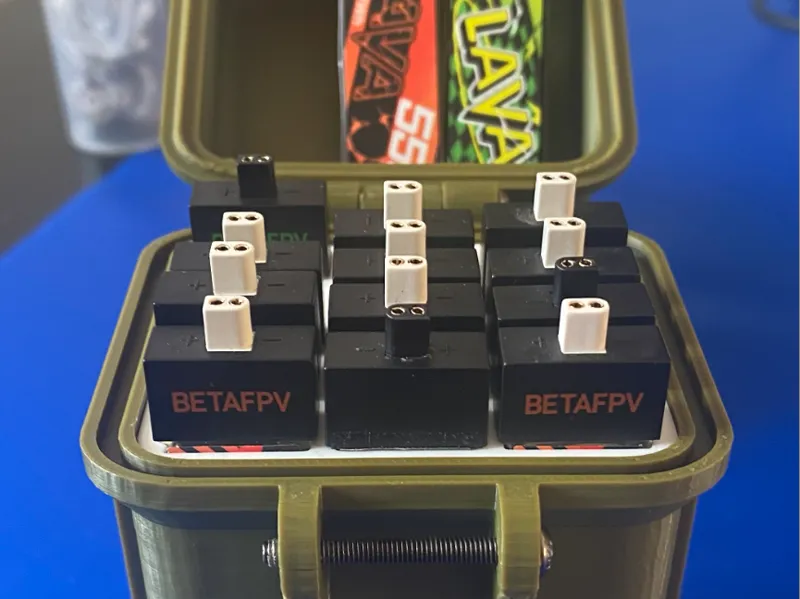 Boitier pour batteries  Lipo 1S 550/680mAh