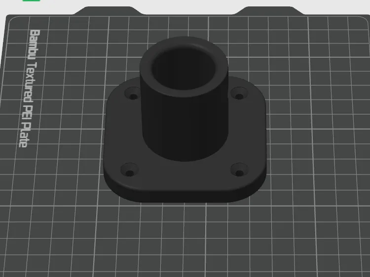 1'' PVC Pipe Base