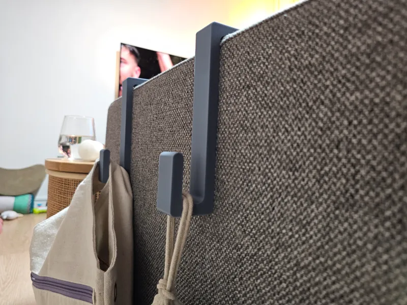 Couch arm hook
