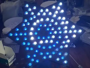 Snowflake 6 sided for Mattos EVO lights with lock