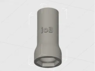 10mm；8mm六角套筒