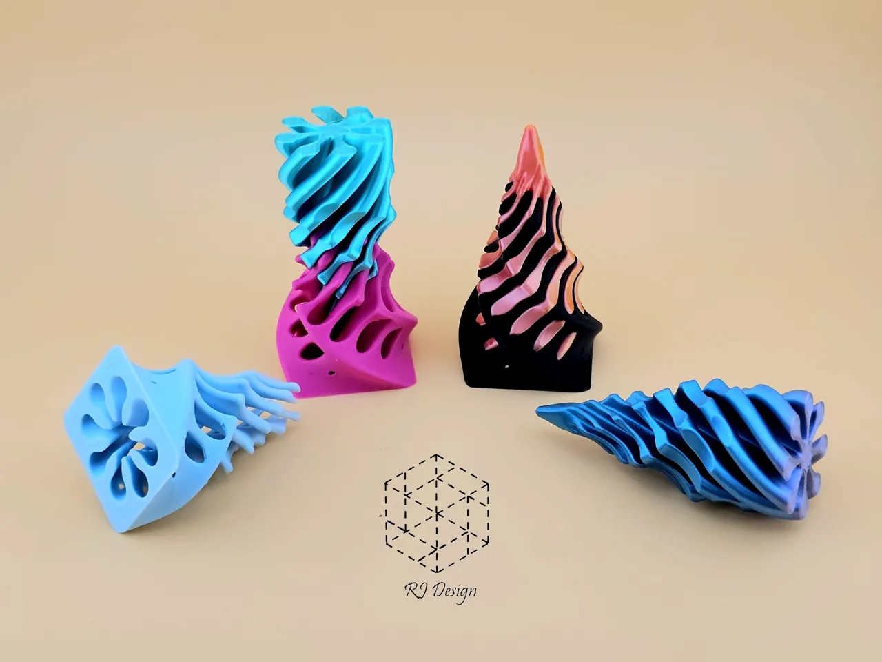 V3 Series - Twisted Pyramid view 2