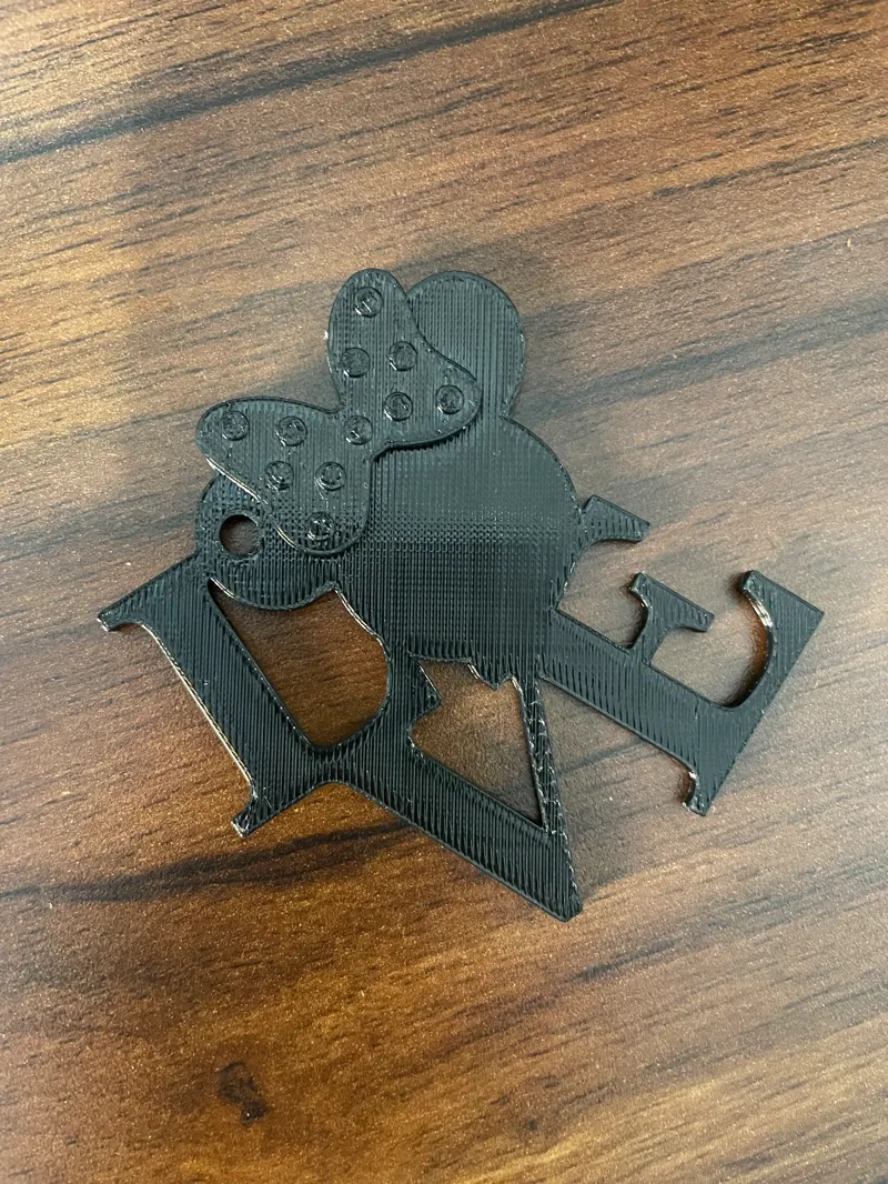 keychain Minnie