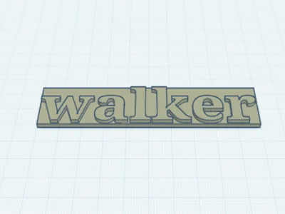 name walker