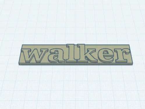 name walker