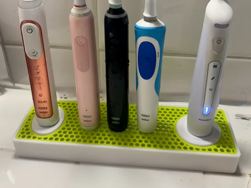Oral B and Nevadent Toothbrush Holder 