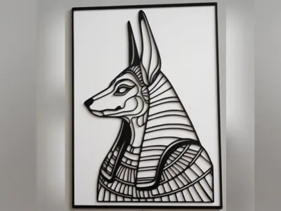 Anubis - Wall Art